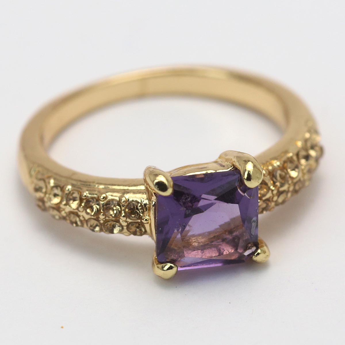 Pack of 3 Rings Gold Platted Artificial Rings For Girls Online