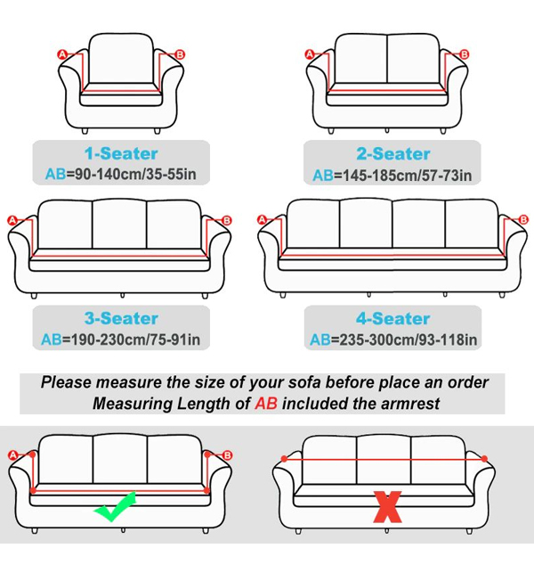 6 Seater Jersey Sofa Cover Sets (3+2+1 Seater) Online Shopping & Price