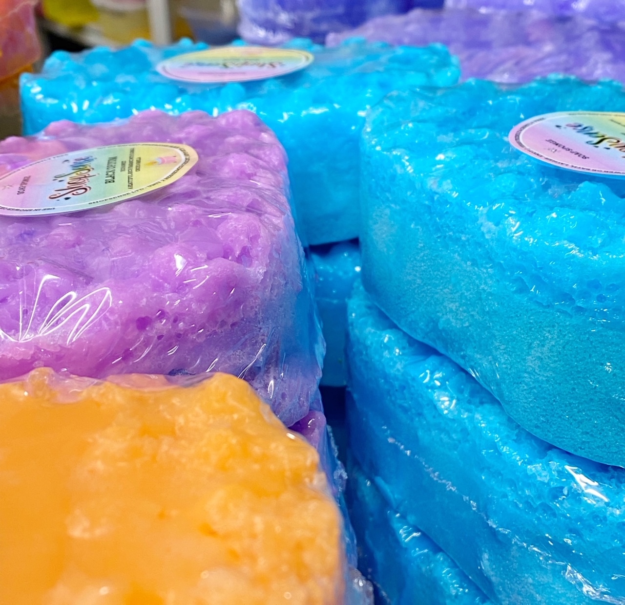 Scented Soap Sponges Exfoliating Sponges Wholesale Supplier