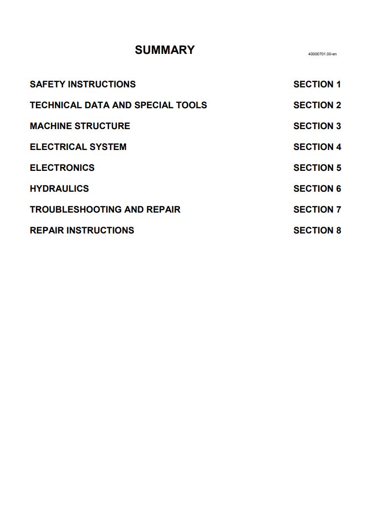 Service manual Case WX145, WX165, WX185 Excavator