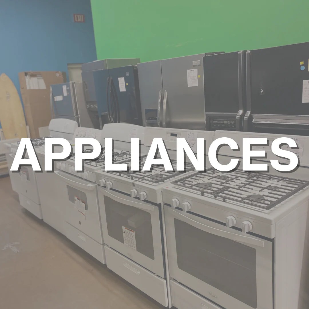 Appliances SAN GABRIEL VALLEY HABITAT FOR HUMANITY