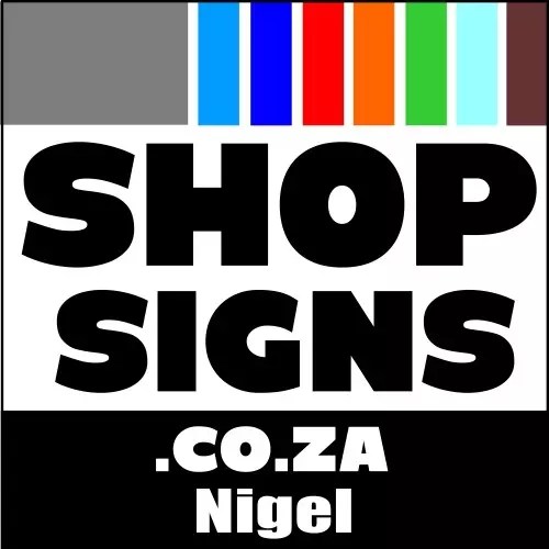 Shop Signs Nigel Shop Signs. Printing and Signage Service. Sign