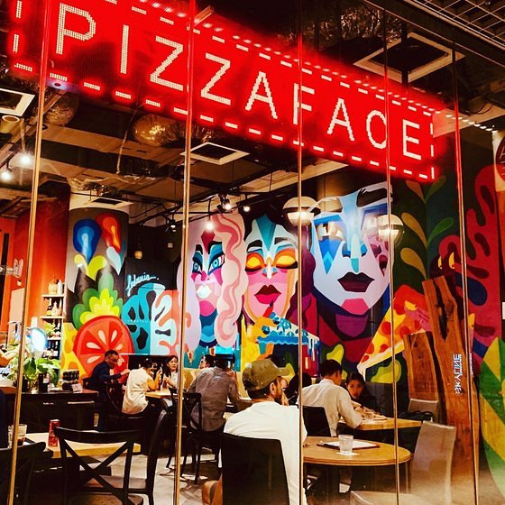 PizzaFace 2 Pizza Restaurants in Singapore SHOPSinSG