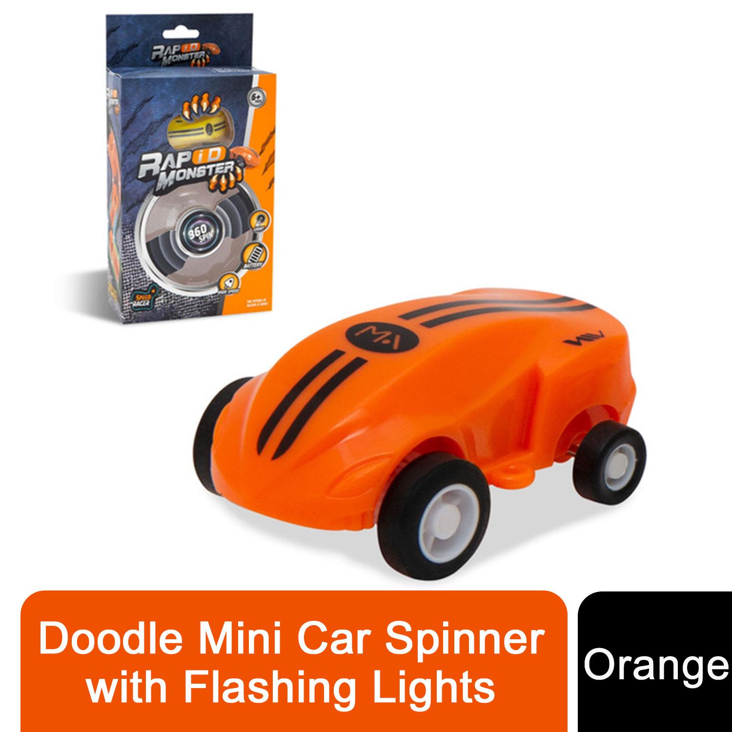 Doodle Mini Car Spinner with Flashing Lights New season product