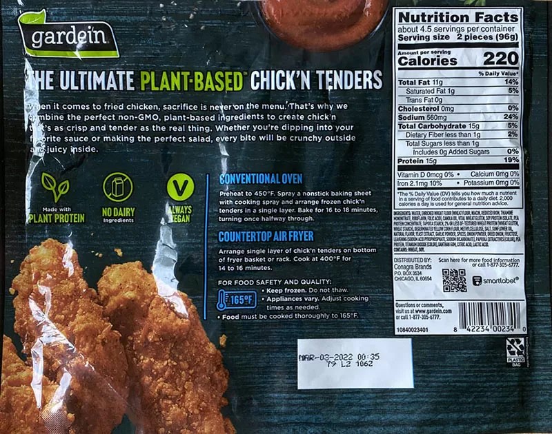 Gardein Ultimate Chick’N Tenders the best yet? Shop Smart