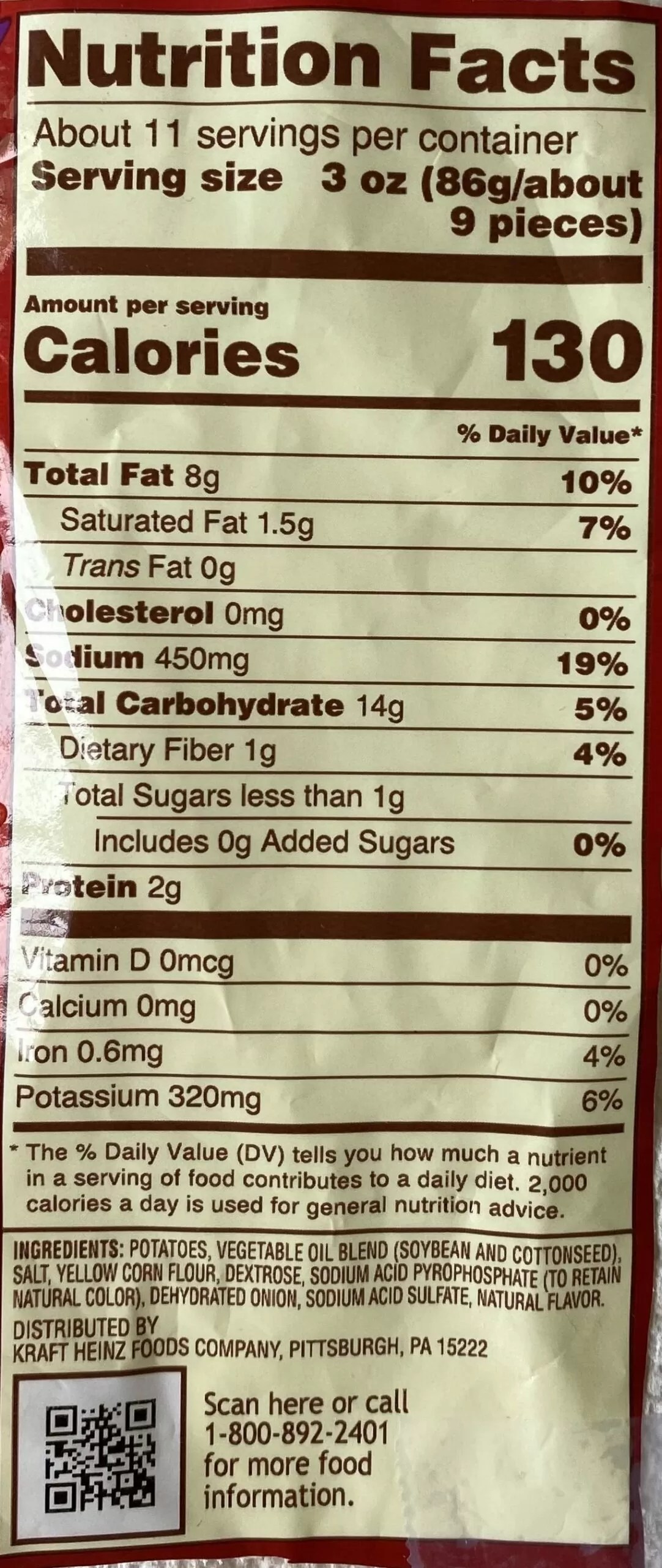 OreIda Golden Tater Tots Shop Smart