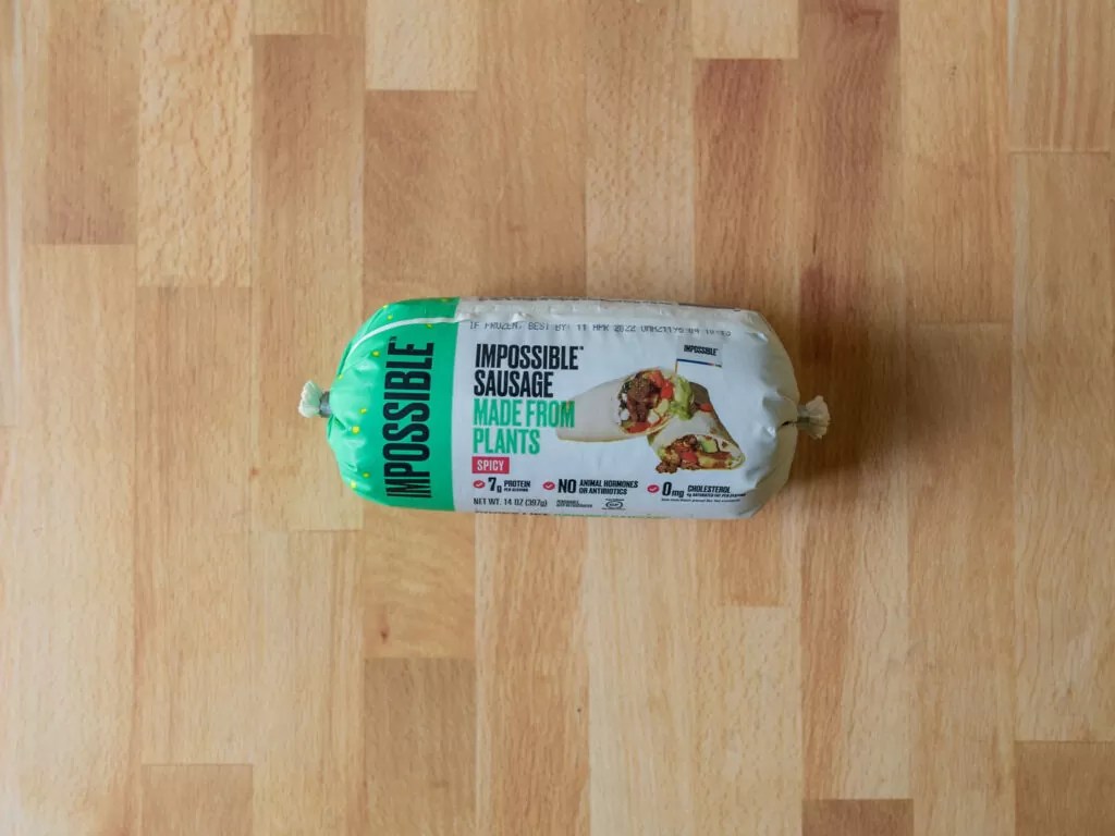 Impossible Spicy Sausage the best of the two new releases Shop Smart