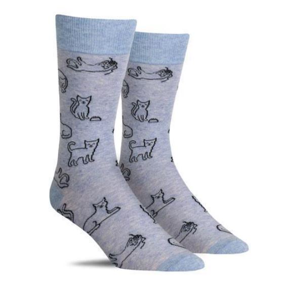 Men’s Cat Socks Southern Paws