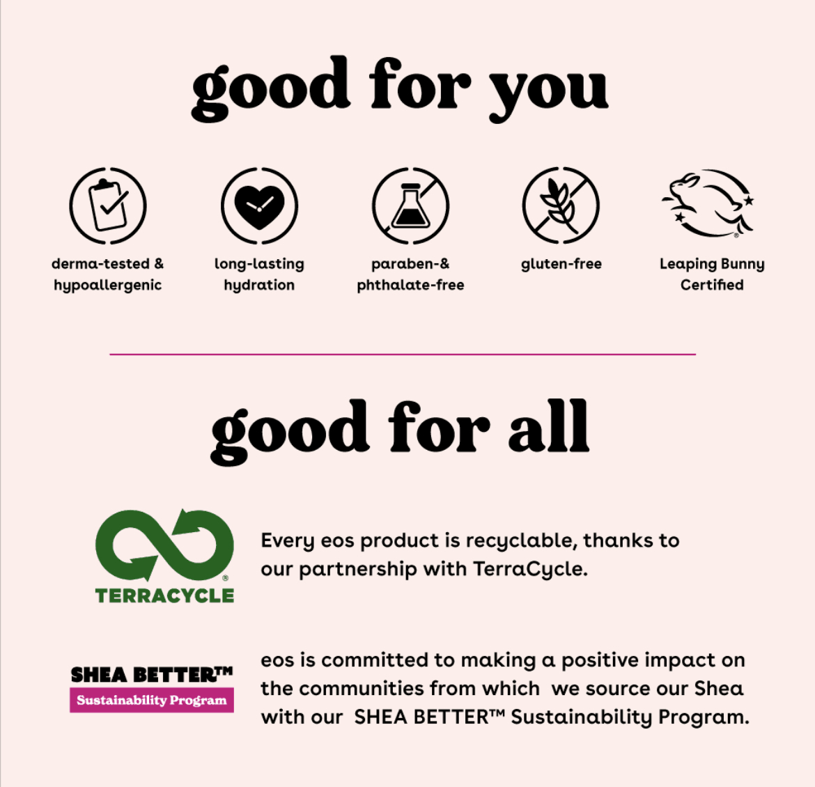 eos Shea Better 24H Moisture Body Lotion Jasmine Peach shopstation