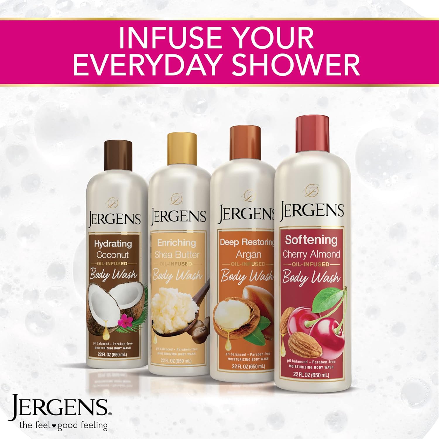 Jergens Nourishing Body Washes