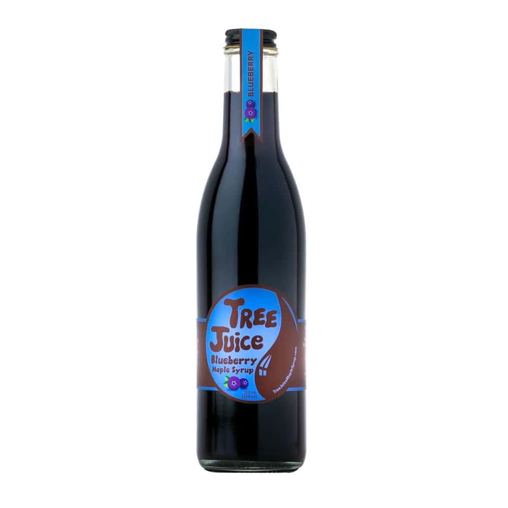 Tree Juice Maple Syrup LLC 12oz Blueberry Maple Syrup Shop Taste NY