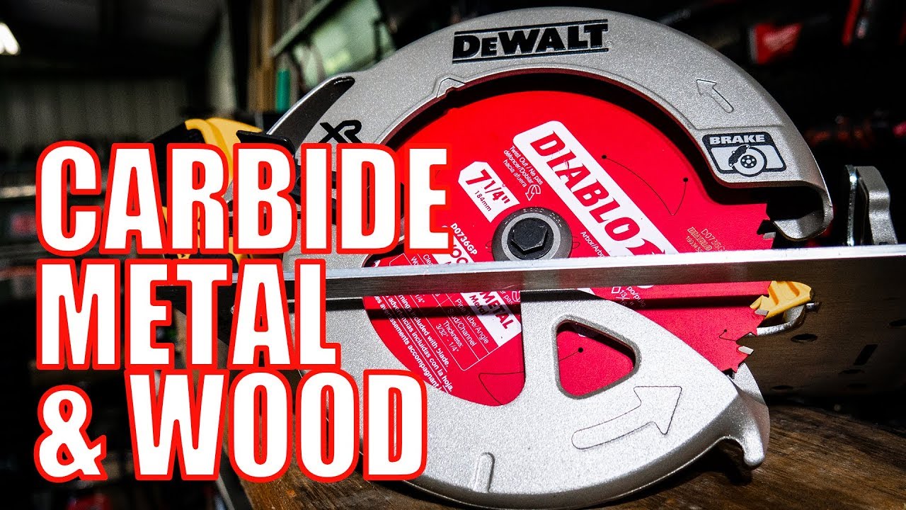Diablo Wood and Metal Carbide Saw Blade 36Teeth Video STR