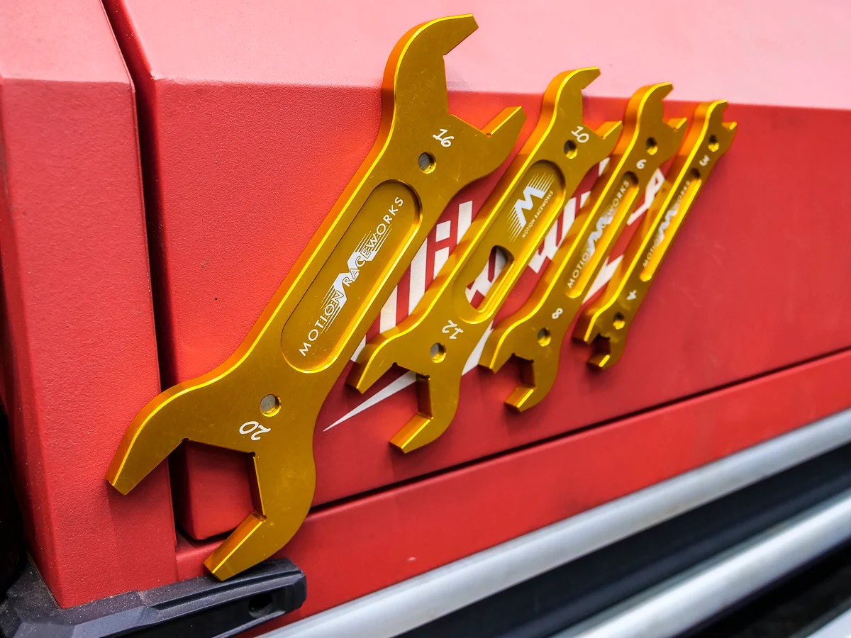 Motion Raceworks AN Wrenches Video Review Shop Tool Reviews