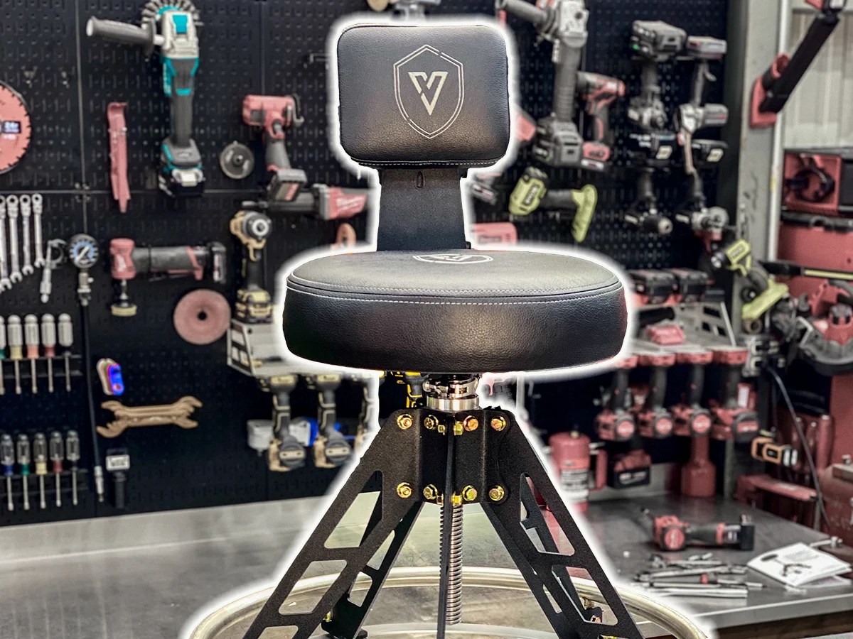 Vyper Chair Elevated Steel Max Video Review Best Shop Stool STR