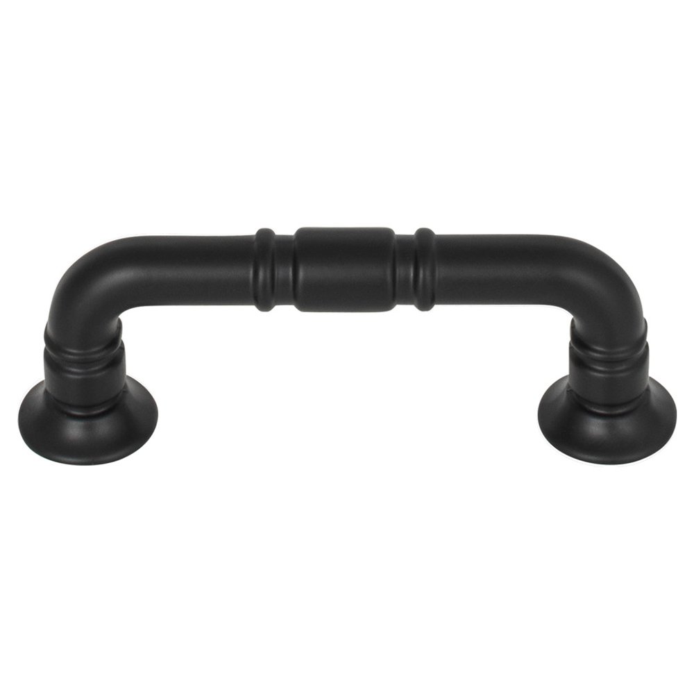 Top Knobs Decorative Hardware Knobs and Pulls TK1001BLK Handles Flat Black Top
