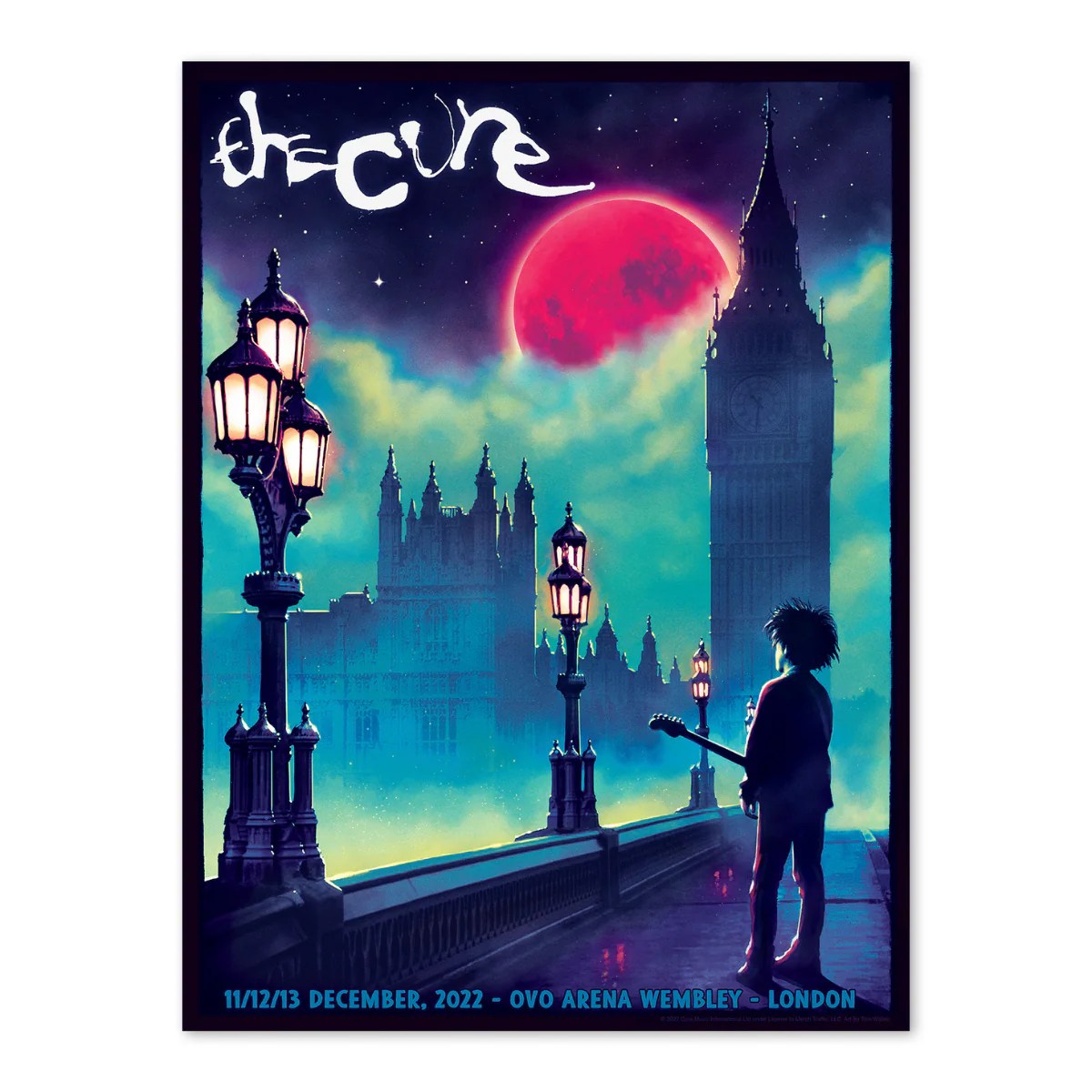 LIMITED EDITION LONDON ART PRINT The Cure UK Store