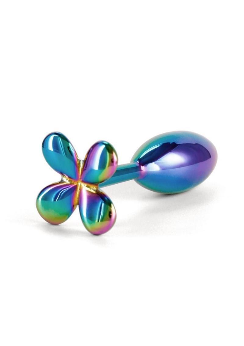 Rear Assets Clover Aluminum Anal Plug - Multicolor - Shop Velvet Box Online