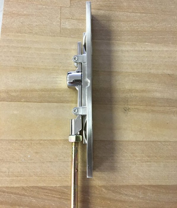 PB100SN Patio Door Lock Satin Nickel Shopyst