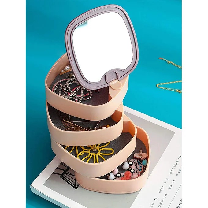 Rotating Jewelry Storage Box