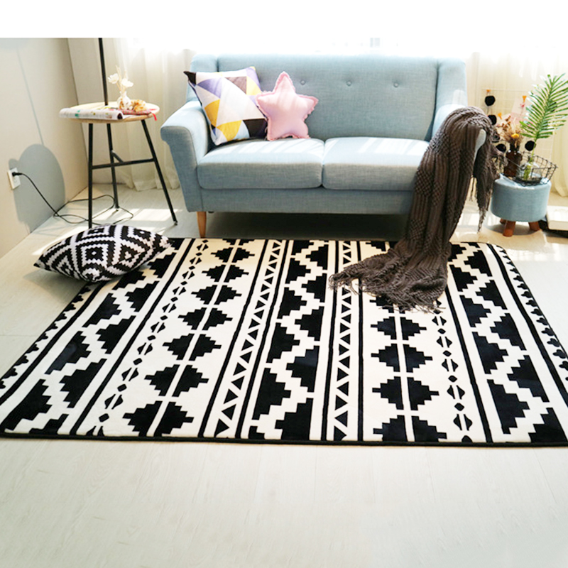 Black And White Rug Kids Room 16 Ideas To Use Black And White Rugs In