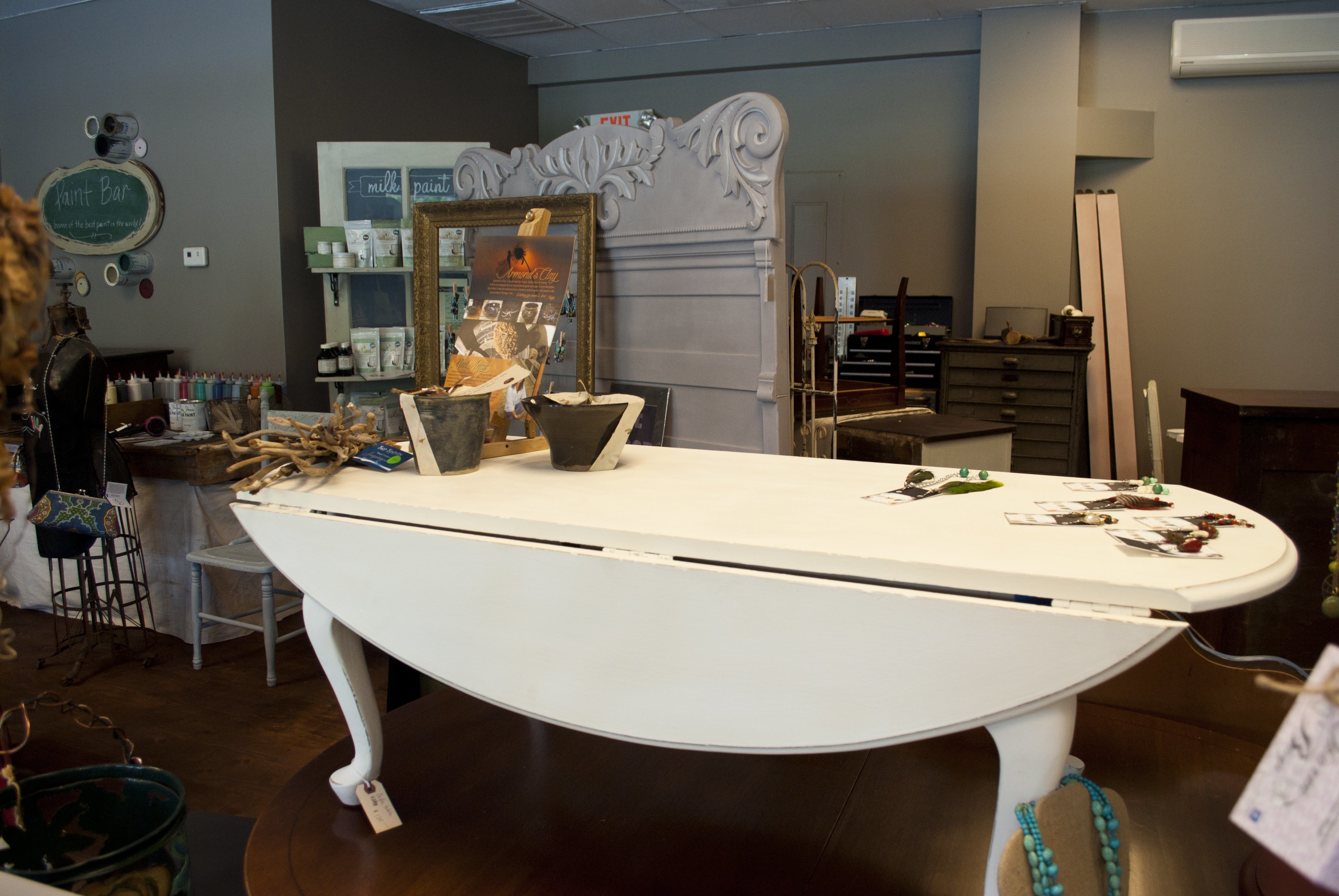 Discovering Reinvented Vintage Furniture, Handcrafted Gifts, and Unique Finds at The Green Doors