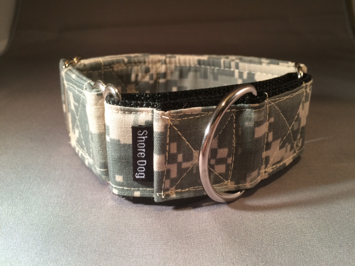 Tropical cool dog collars. Greyhound martingale collars.