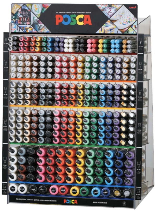 POSCA Paint Marker PC8K Broad Chisel Tip 8mm Shore Studio