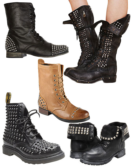 5 Studded Combat Boots To Bring Out Your Inner Rebel Short and Sweet LA
