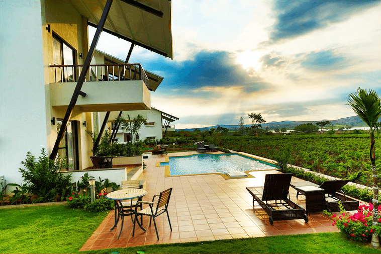 Luxury Resort at a Vineyard in Nashik