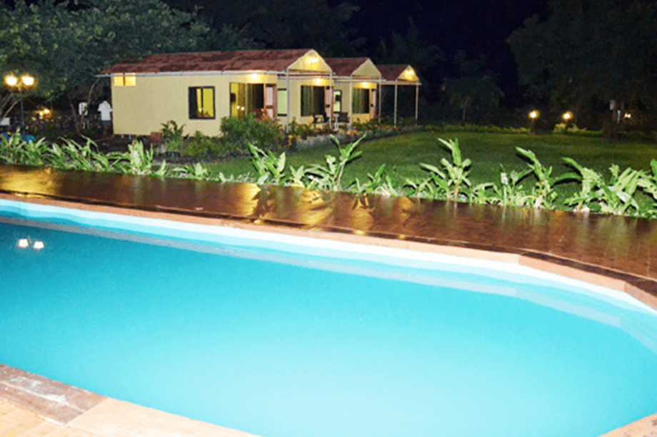 Cozy Cottages with Pool in Alibaug