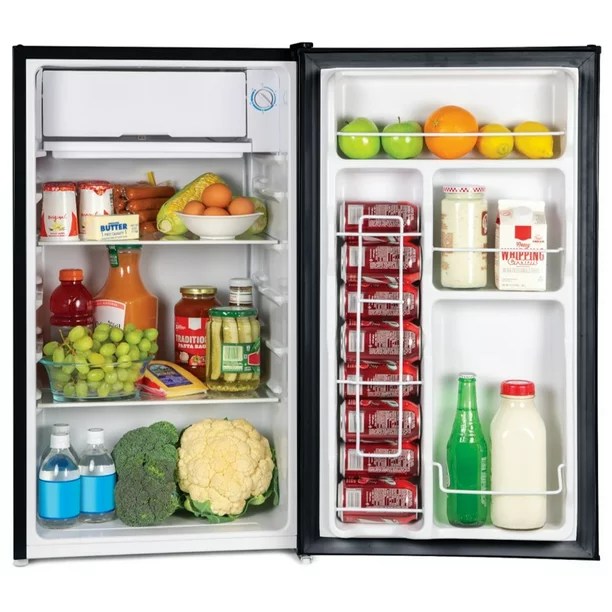 Igloo IRF32BK 3.2 Cu. Ft. Single Door Refrigerator Black