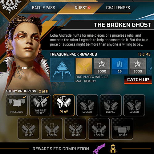 Casting Call Club Apex Legends The Broken Ghost Quest Line DUBBED