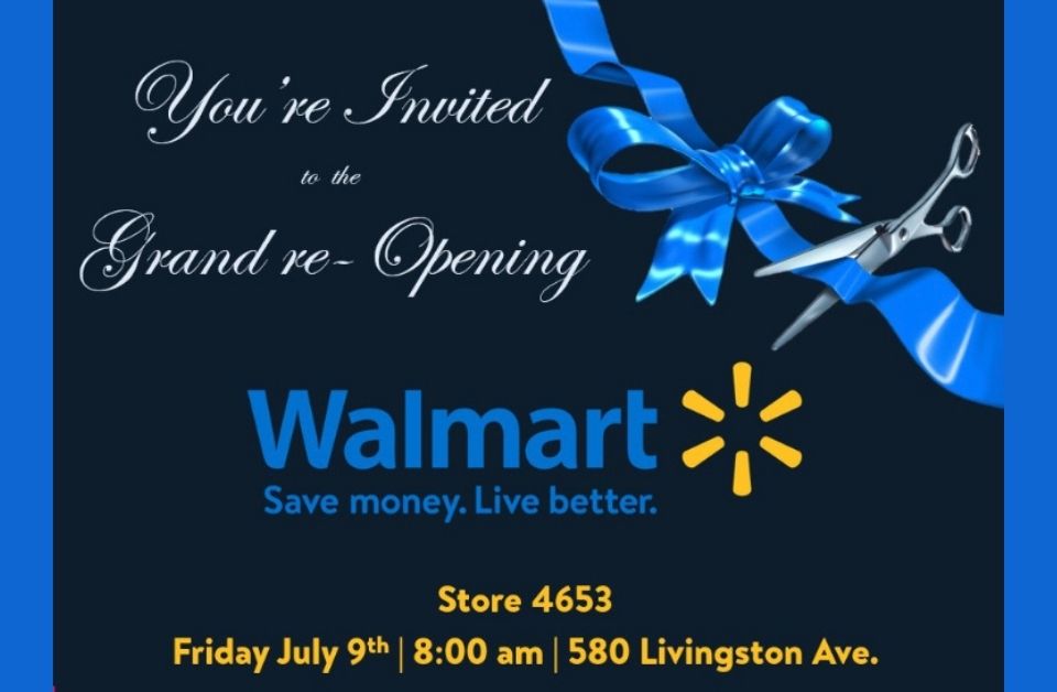 Walmart Celebrates Grand ReOpening at Livingston Avenue Location Shortgo
