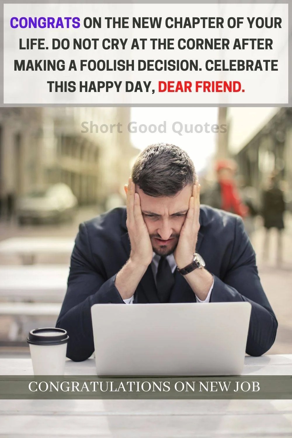 Funny Good Luck Messages for New Job ShortGoodQuotes