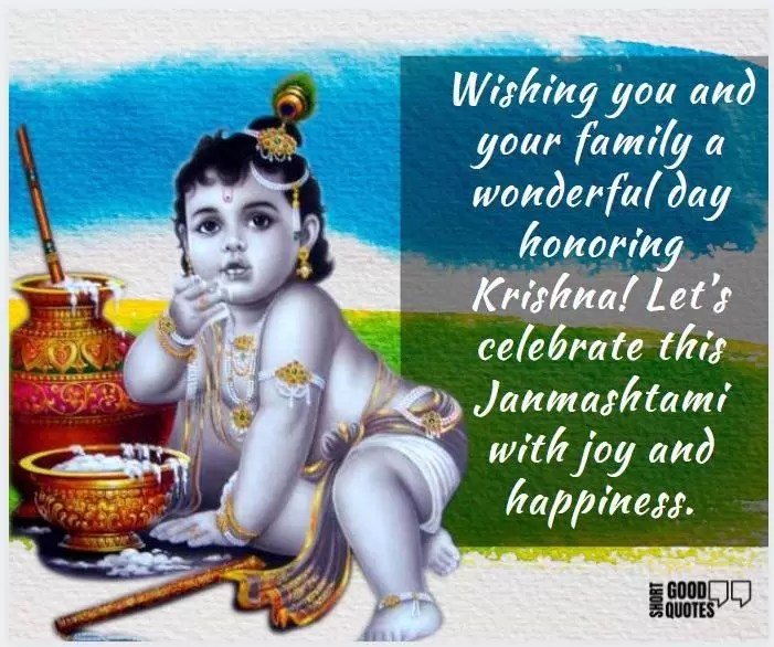 Super Krishna Janmashtami Wishes Quotes & Images ShortGoodQuotes