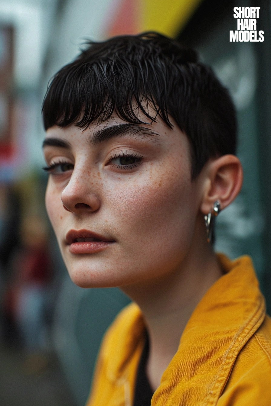 20 Cute Short Non Binary Haircuts in 2024 Short Hair Models