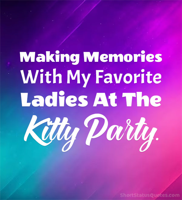Party Status, Captions and Quotes For Facebook and Instagram