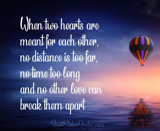 Long Distance Relationship Status, Captions and Quotes