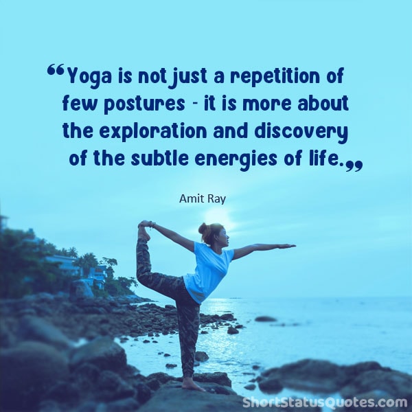90+ Yoga Status, Captions and Quotes SSQ