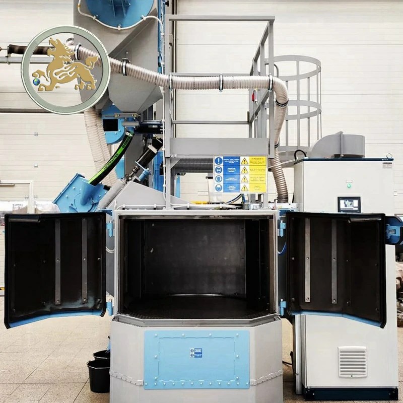 Shot blasting machine for aluminum diecasting Cost effective