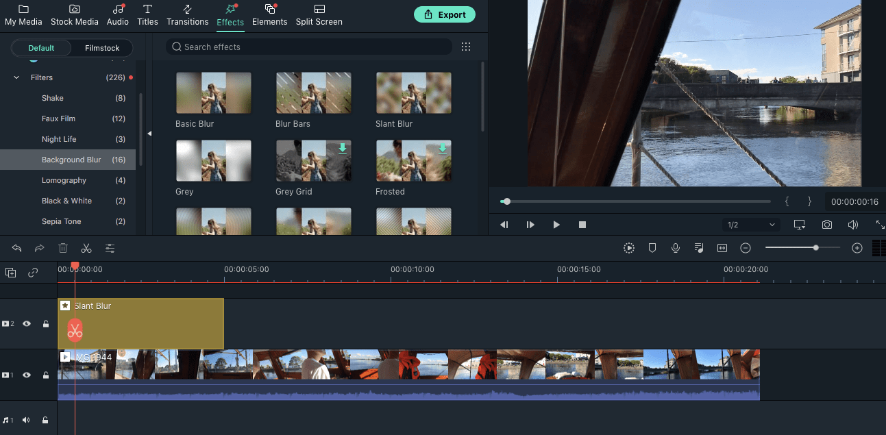 How to Blur in Filmora (Including Motion Blur)