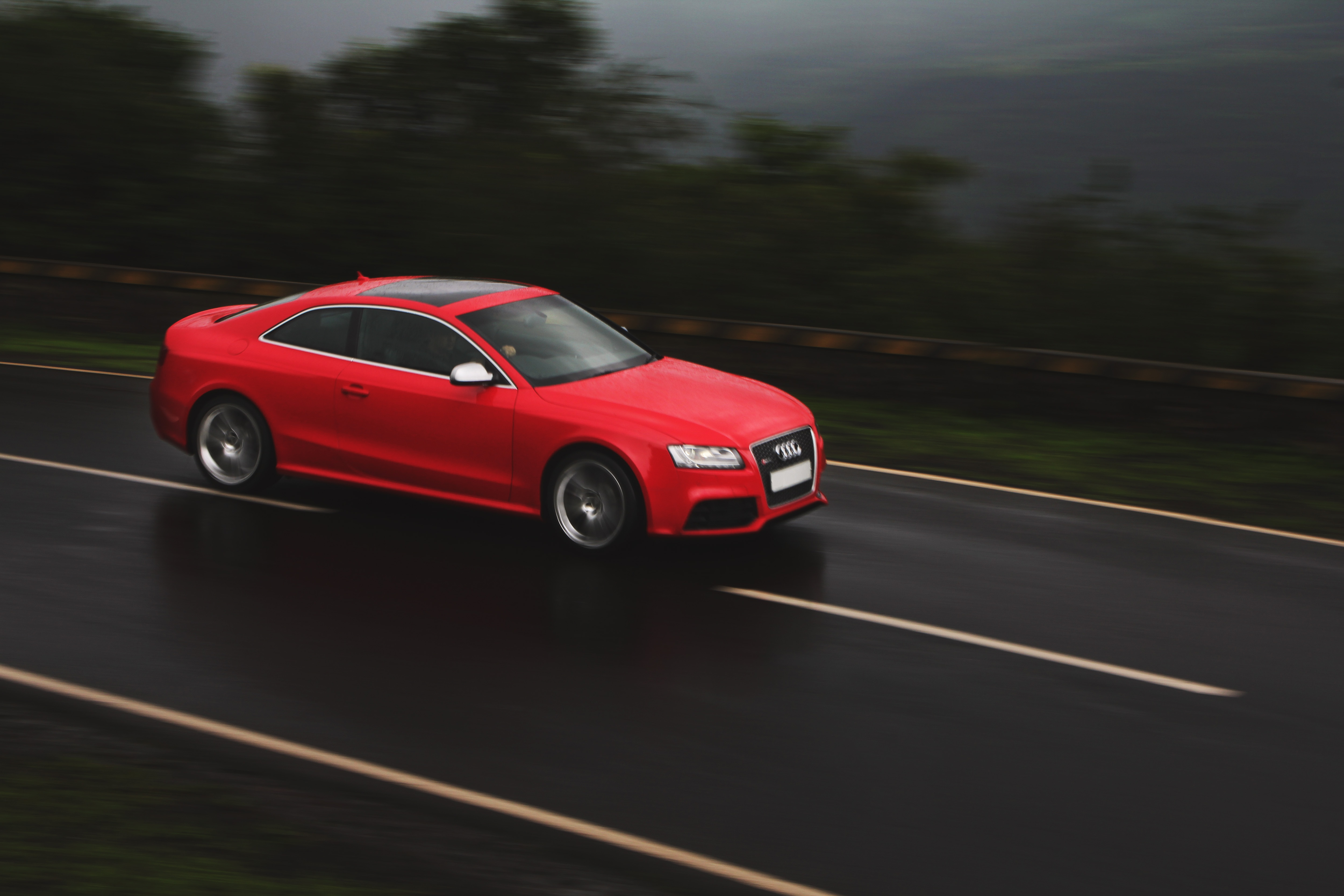 Download Car in Motion on Road Royalty Free Stock Photo and Image