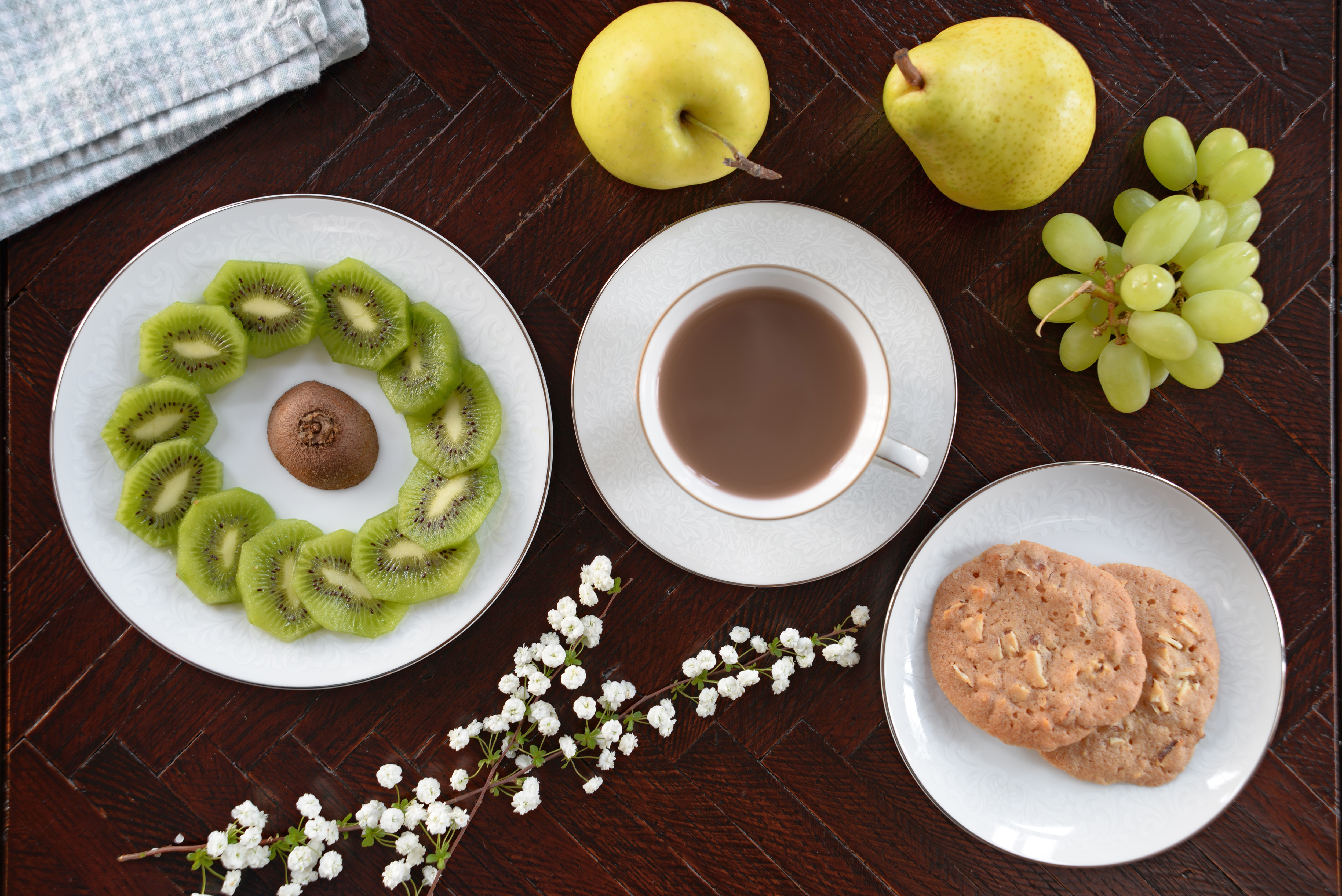 Download Fruit & Coffee Royalty Free Stock Photo and Image