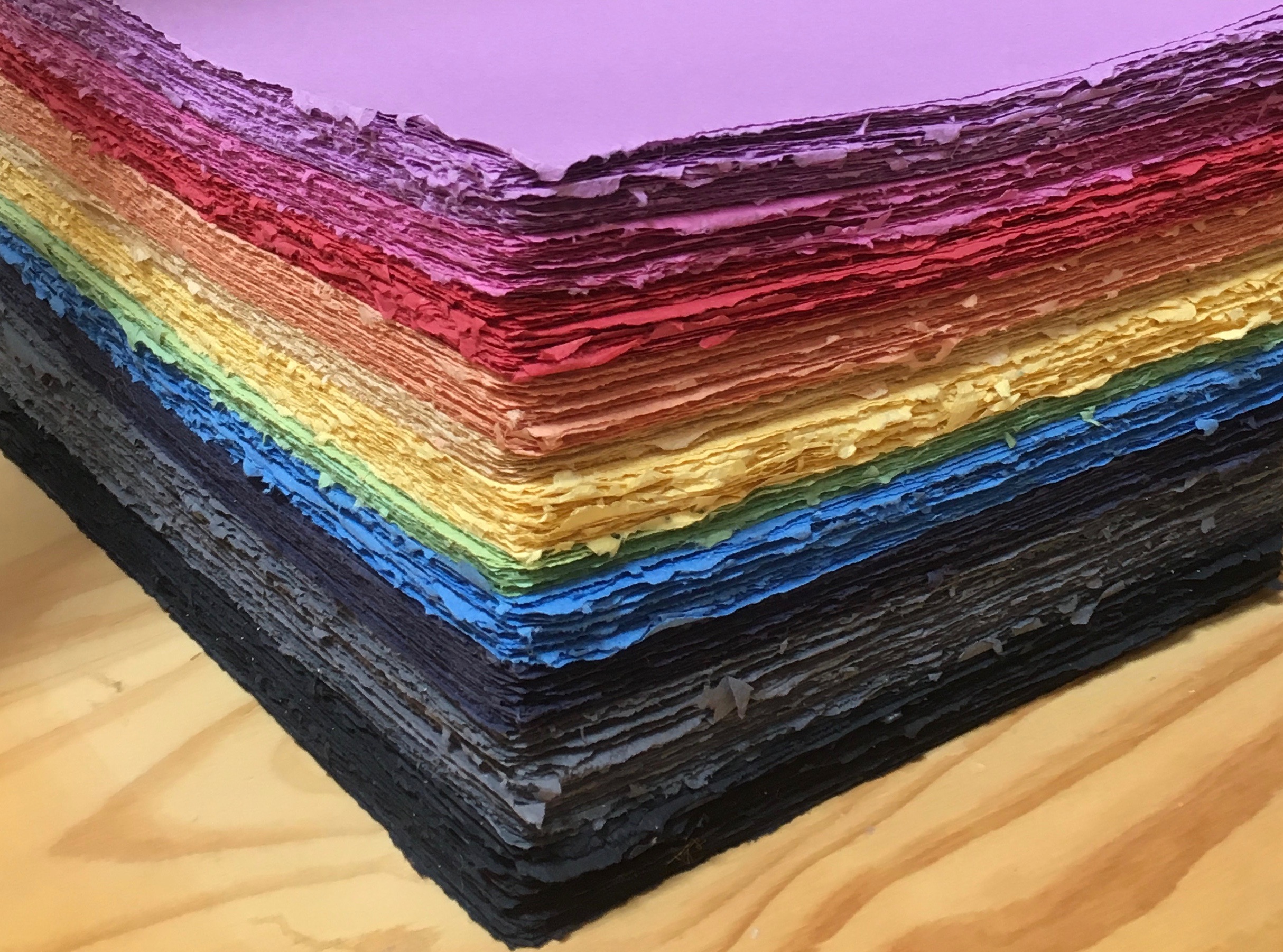 Colored Cotton Rag « Shotwell Paper Mill