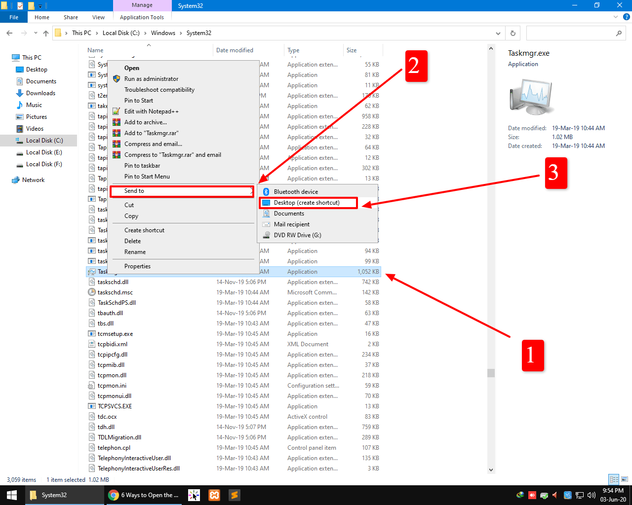 Create Windows Task Manager Shortcut Anywhere 2024