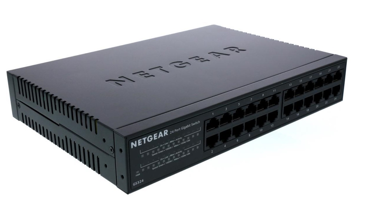 Shouki - Netgear GS324 24 Port Gig UNMANAGED SWITCH