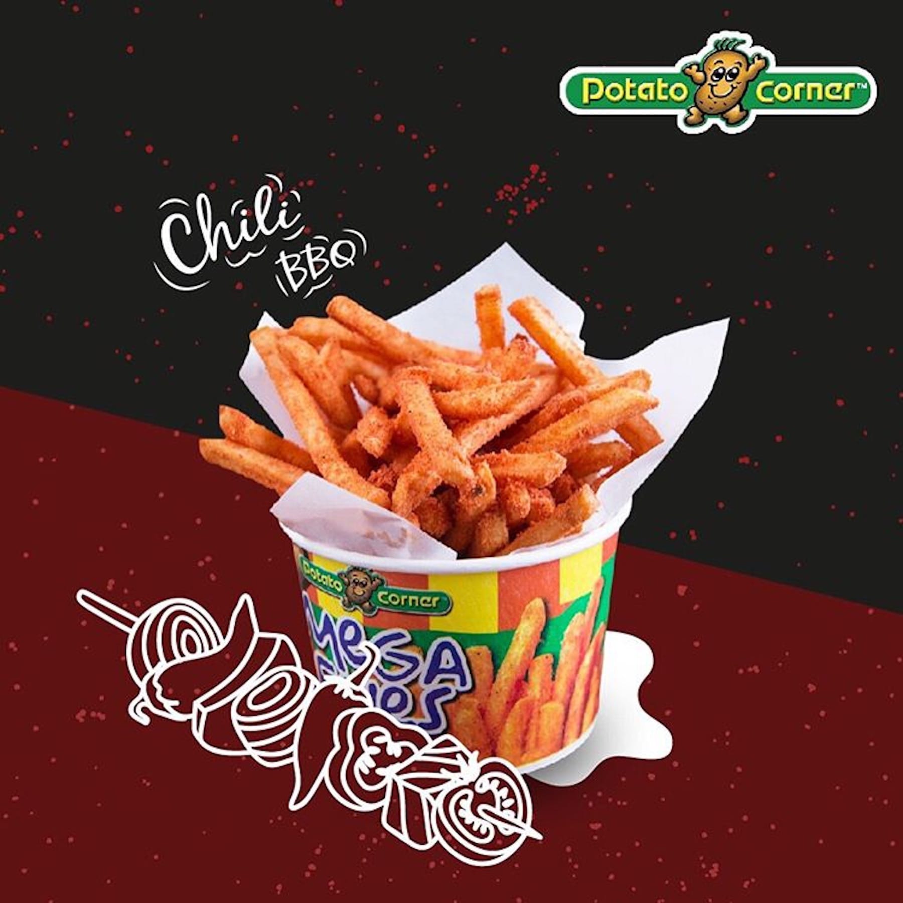 The World’s BestFlavoured Fries From Potato Corner Are Coming To 313