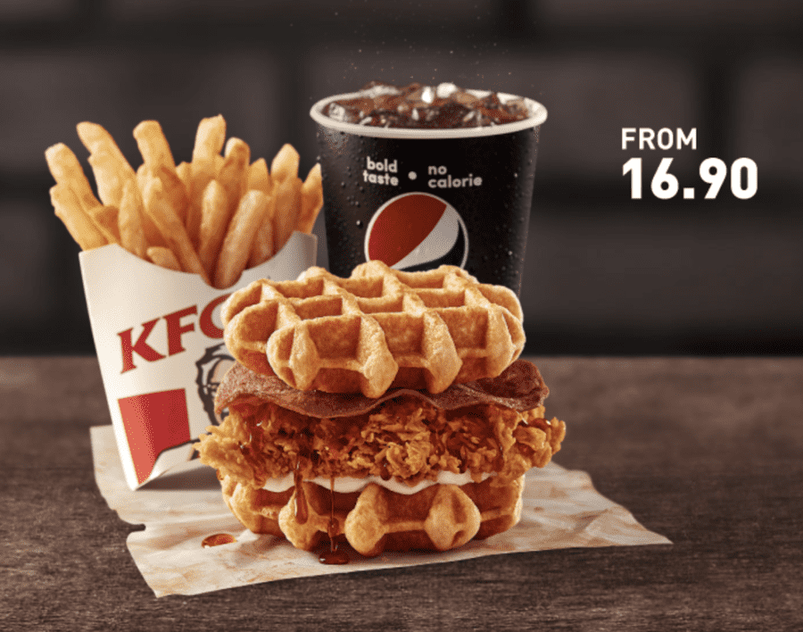KFC Has A New Zinger Waffle Burger In Malaysia That Needs To Come Over