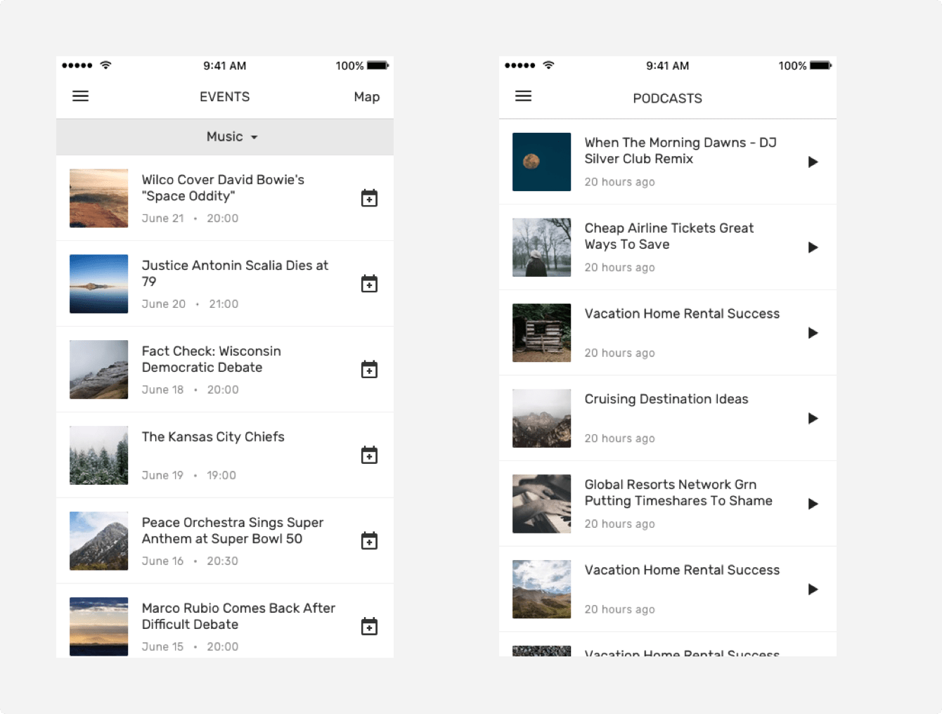 React Scrollable Listview Example at Gary Sinkler blog