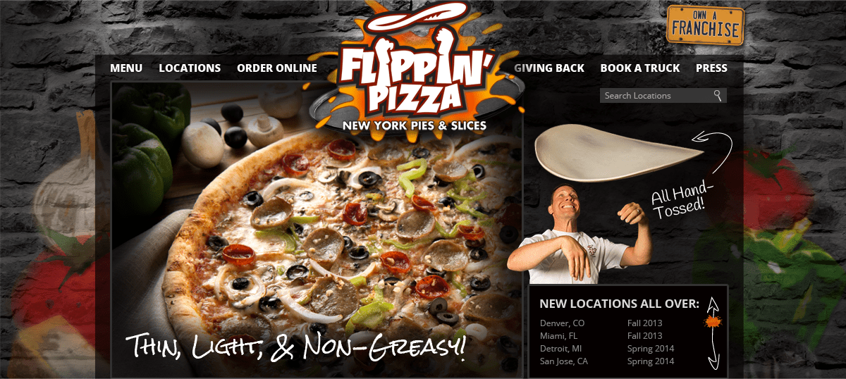 Flippin’ Pizza Shovel Creative